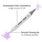 KINGART® PRO Double-Ended Art Alcohol Markers, 24 Pastel Palette Colors with Both Fine & Chisel Tips and Superior Blendability